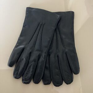Guanti Black Leather Gloves